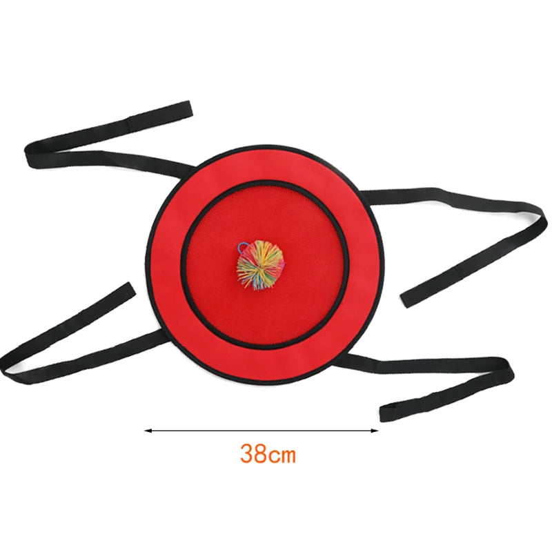 Children Outdoor Fun Sports Games Toss And Catch Ball Set Two Player Interactive Sensory Integration Toys Juegos Exterior