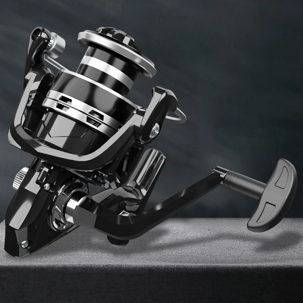 Metal Spinning Reel All Purpose Fishing Spinning Reel 8/10/12kg Max Drag 5.2:1 Gear Ratio For Saltwater And Freshwater Fishing