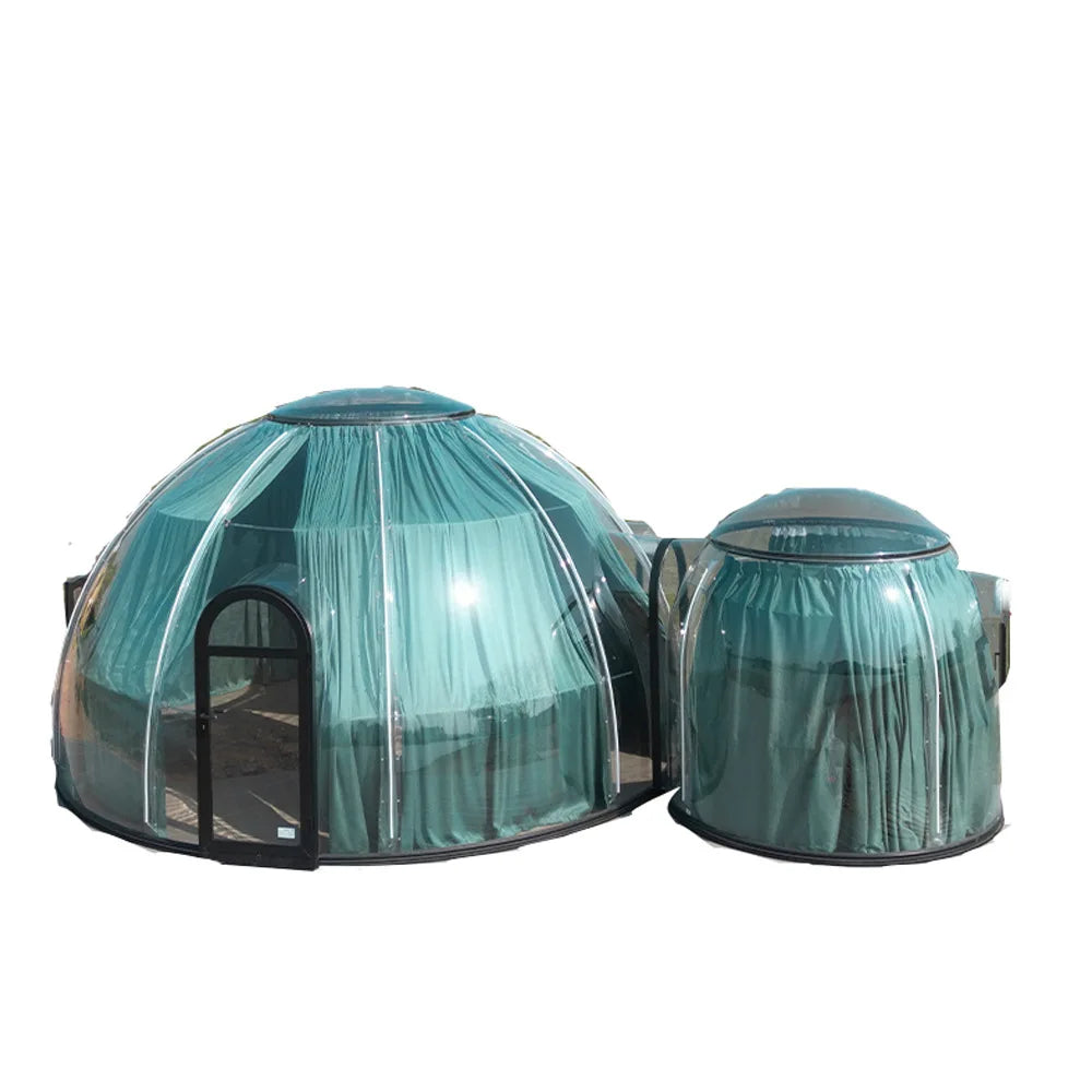 PC Transparent Starry Room Sky House Outdoor Sunshine House Mobile Transparent Glass House Tent Villa Restaurant Bubble House