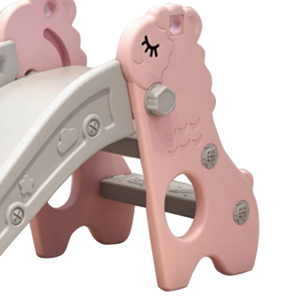 Indoor Slide  Kids Indoor Sliding Slide Freestanding Folding 2 Stairs Stable Base Climber Play Slide for Toddlers Kids Slide