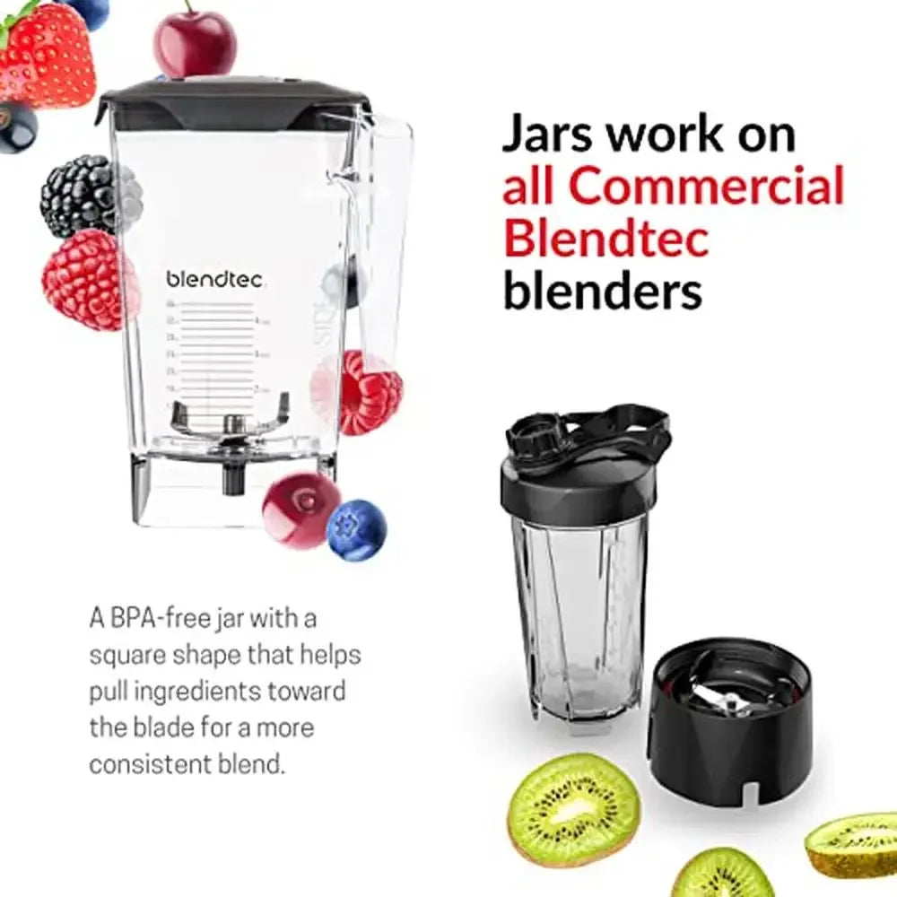 Professional Blender Stealth 885 Quiet Power Self-Cleaning 42 Cycles BPA-Free WildSide Jar Made in USA