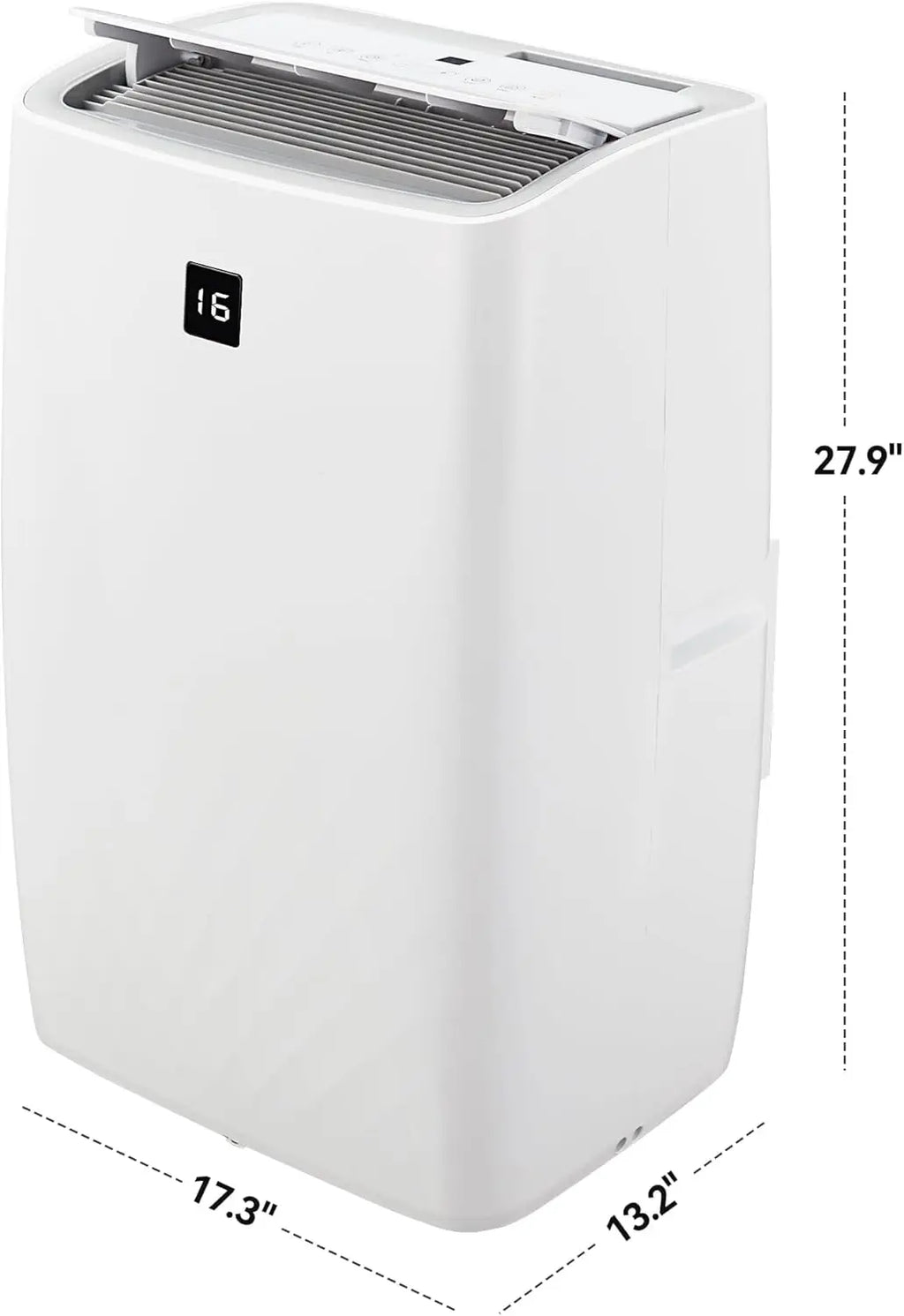 Portable Air Conditioner 12000 BTU, Cooler Dehumidifier Fan with Remote, Window Kit, 24H Timer, 550 Sq. Ft Coverage, White