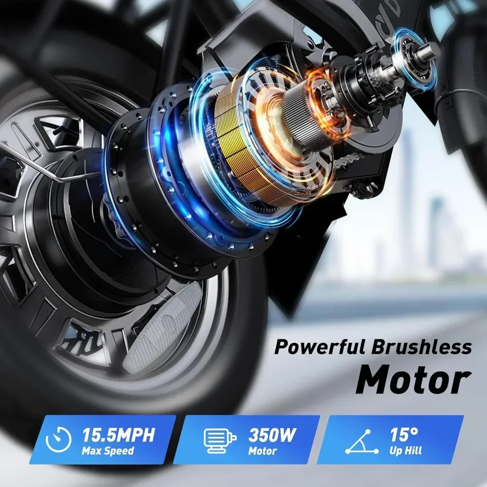 Quality AssuranceNEW Folding Electric Bicycle w/350W Motor&36V 7.5Ah Battery,3 Levels Assist, Dual Disc Brakes,14/16" Foldable e