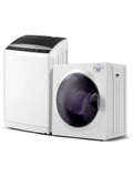 25LBS Full Automatic Washing Machine and 2.6CuFt Portable Clothes Dryer Set, Electric Laundry Washer and Dryer Combo Set
