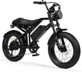 Electric Bike for Adults-1500W Peak Motor 20" Fat Tires 28MPH(Unlock to 35MPH) EBike Moped, 624-1248Wh Removable Battery