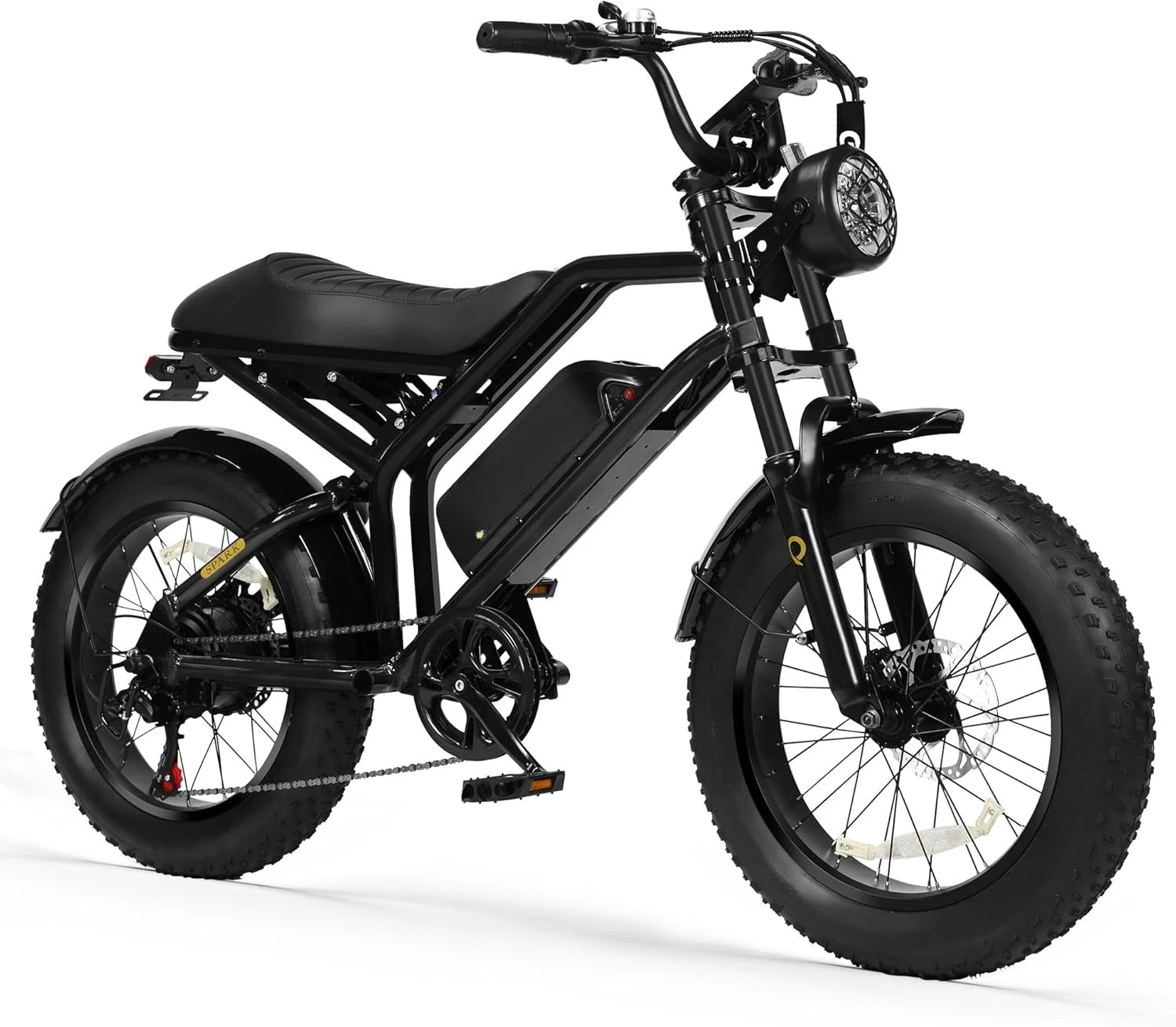 Electric Bike for Adults-1500W Peak Motor 20" Fat Tires 28MPH(Unlock to 35MPH) EBike Moped, 624-1248Wh Removable Battery