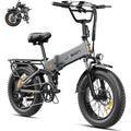 X-Hunter Electric Bike for Adults,1400W Peak Motor 30MPH Max Speed,48V 13AH Removable Battery, Full Suspension System Des