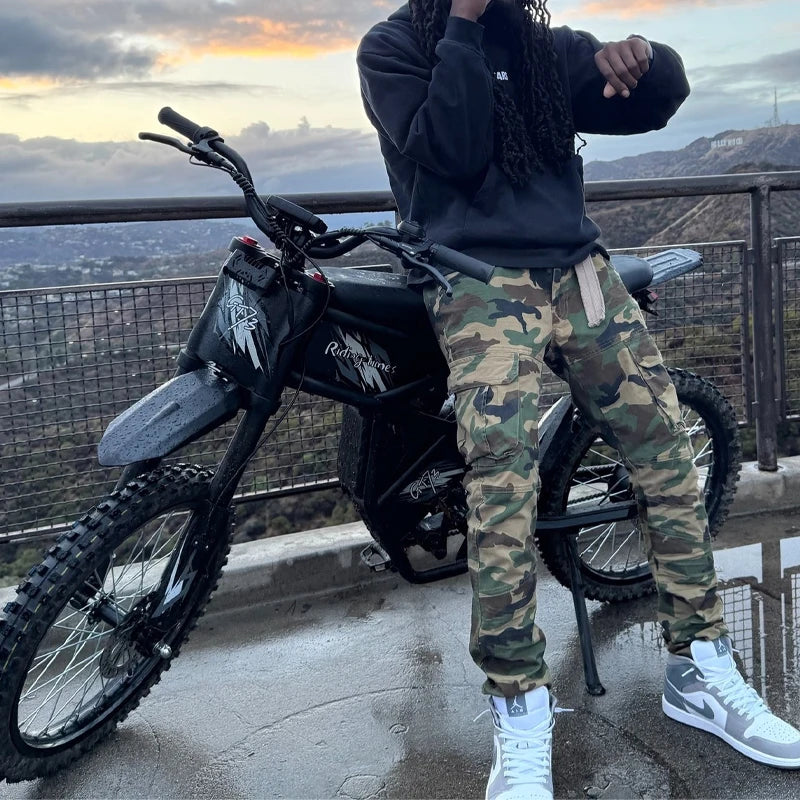 GT73 Dirt Ebike EU Warehouse High Speed Fat Tire Off Road Electric Mountain Bike 2000w Motor Bicycle Adult