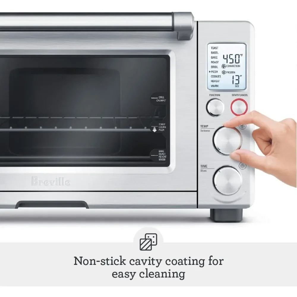 Convection Toaster Oven, Small Electric Countertop Oven, BOV800XL, Brushed Stainless Steel