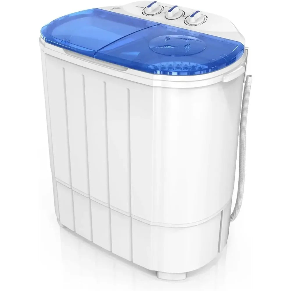 Portable Washing Machine and Dryer Combo 11LBS Washer 7LBS Spinner 4LBS Electric Compact Laundry for RV Camping Dorm Apartment