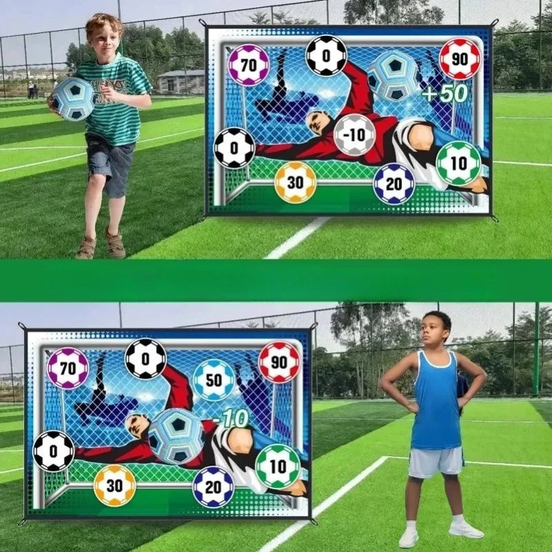 Soccer Game Mat Set Outdoor Indoor Soccer Toys Multiplayer  Football Training Boy GiftsMultiplayer Competitive Soccer Games