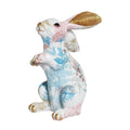 Rabbit Statue Creative Lifelike Rabbit Sculpture Rabbit Decoration Easter Bunny Ornament for Home Office Desktop