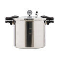 23 Quart Pressure Canner Cooker, 11psi Aluminum Pressure Cooker with Gauge Release Valve 22L Large Capacity Stainless Steel