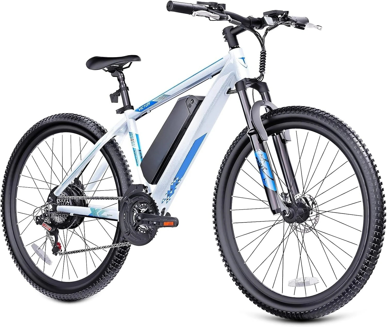 Electric Bike for Adults, 350W 26" Ebike for Teens 21 Speed 20Mph Up to 40Mile with Dual Disc Brake Commute E-Bike E-MTB