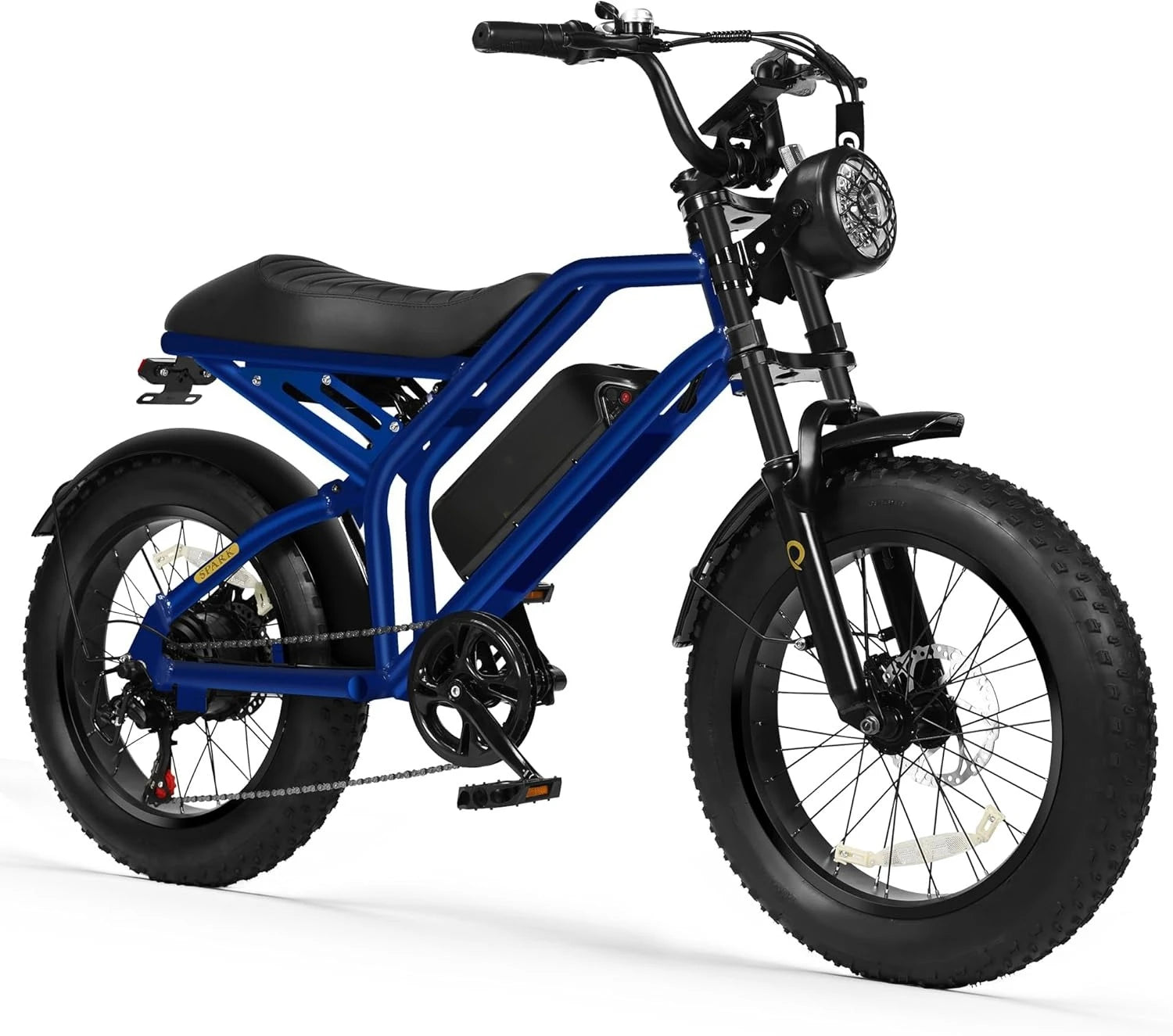 Electric Bike for Adults-1500W Peak Motor 20" Fat Tires 28MPH(Unlock to 35MPH) EBike Moped, 624-1248Wh Removable Battery