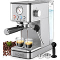 Espresso Machines, Upgraded 1200W Espresso Maker with Foaming Steam Wand