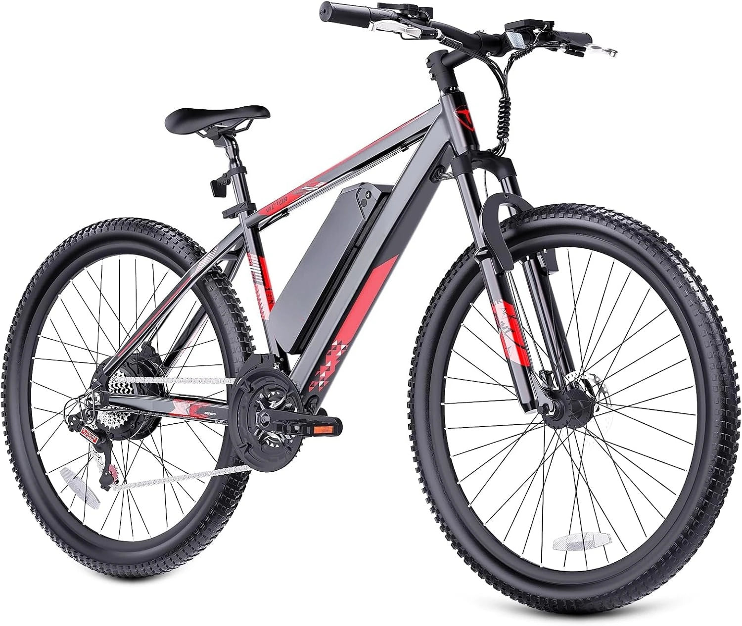 Electric Bike for Adults, 350W 26" Ebike for Teens 21 Speed 20Mph Up to 40Mile with Dual Disc Brake Commute E-Bike E-MTB